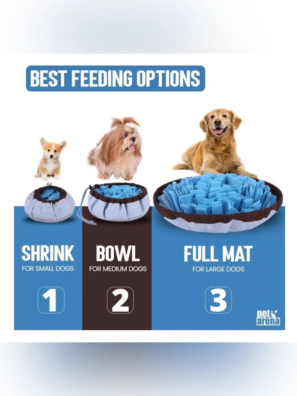 New! Snuggle mat for fast-eating dogs - machine washable